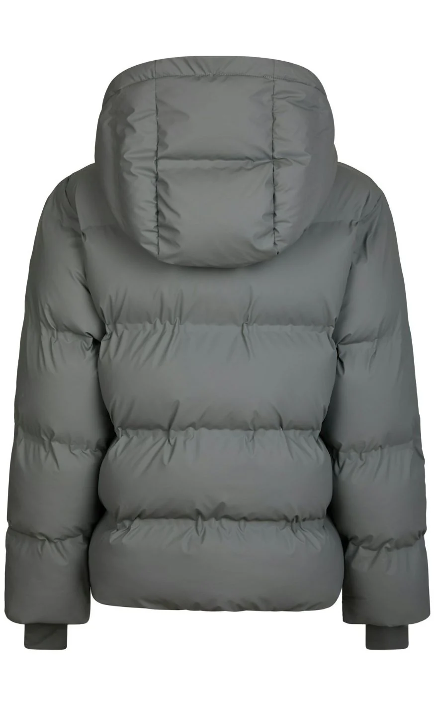 Neo Noir Jakke - Fox Puffer - Grey - Image 3