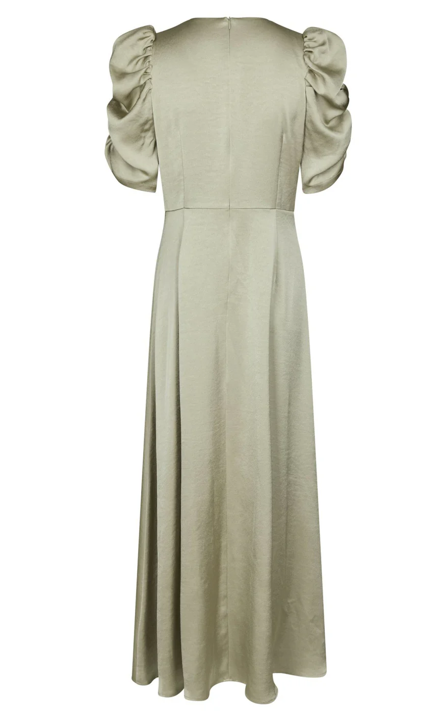 Neo Noir Kjole - Benuti Solid - Light Green - Image 4