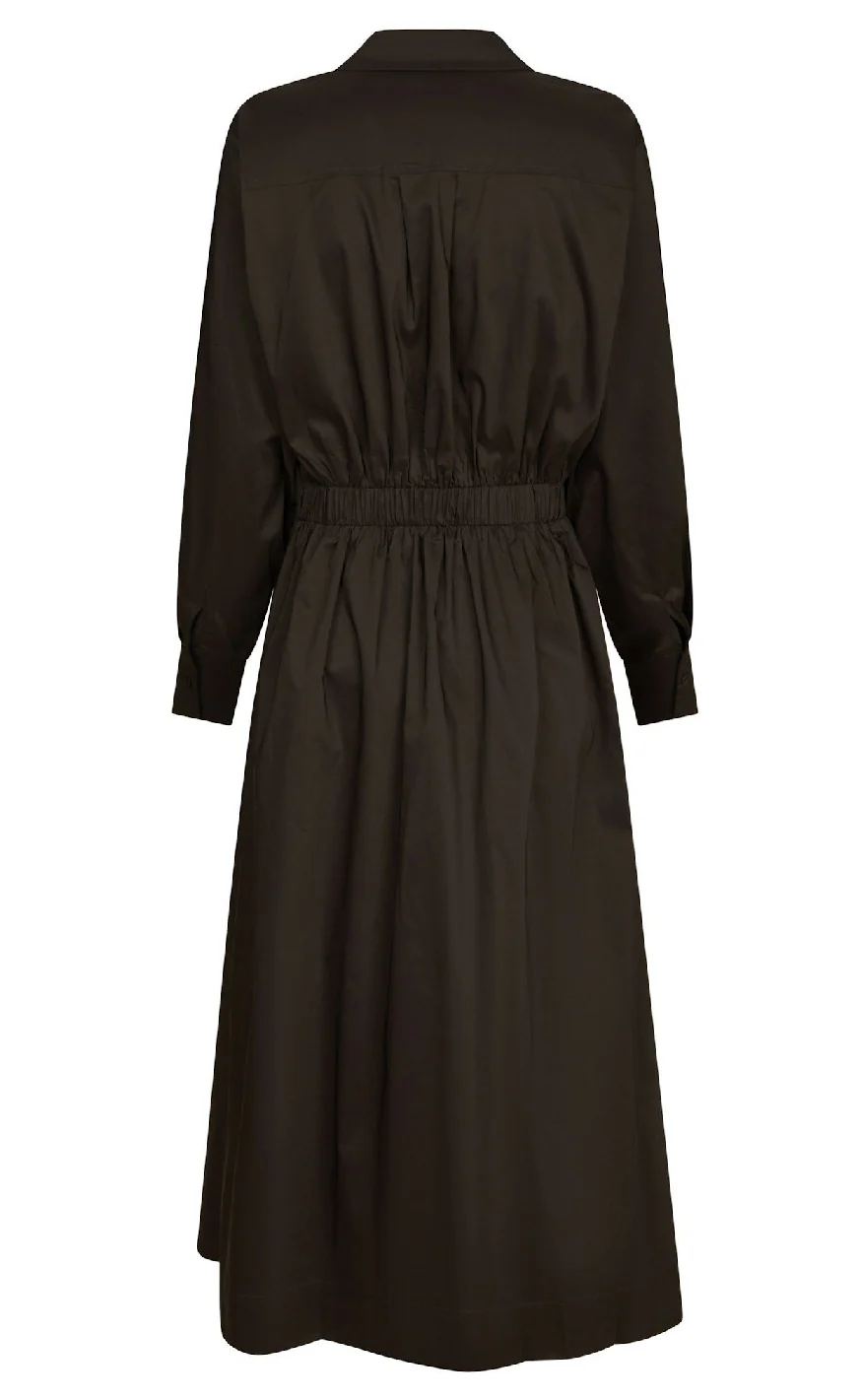 Neo Noir Kjole - Ottana - Chocolate Brown - Image 3