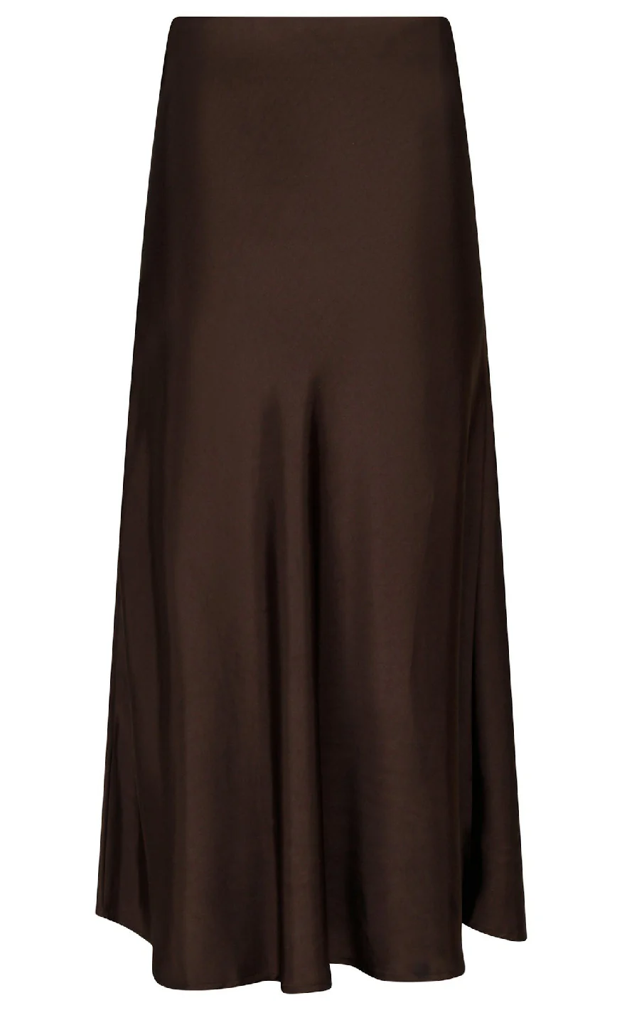 Neo Noir Nederdel - Bovary - Dark Brown - Image 3