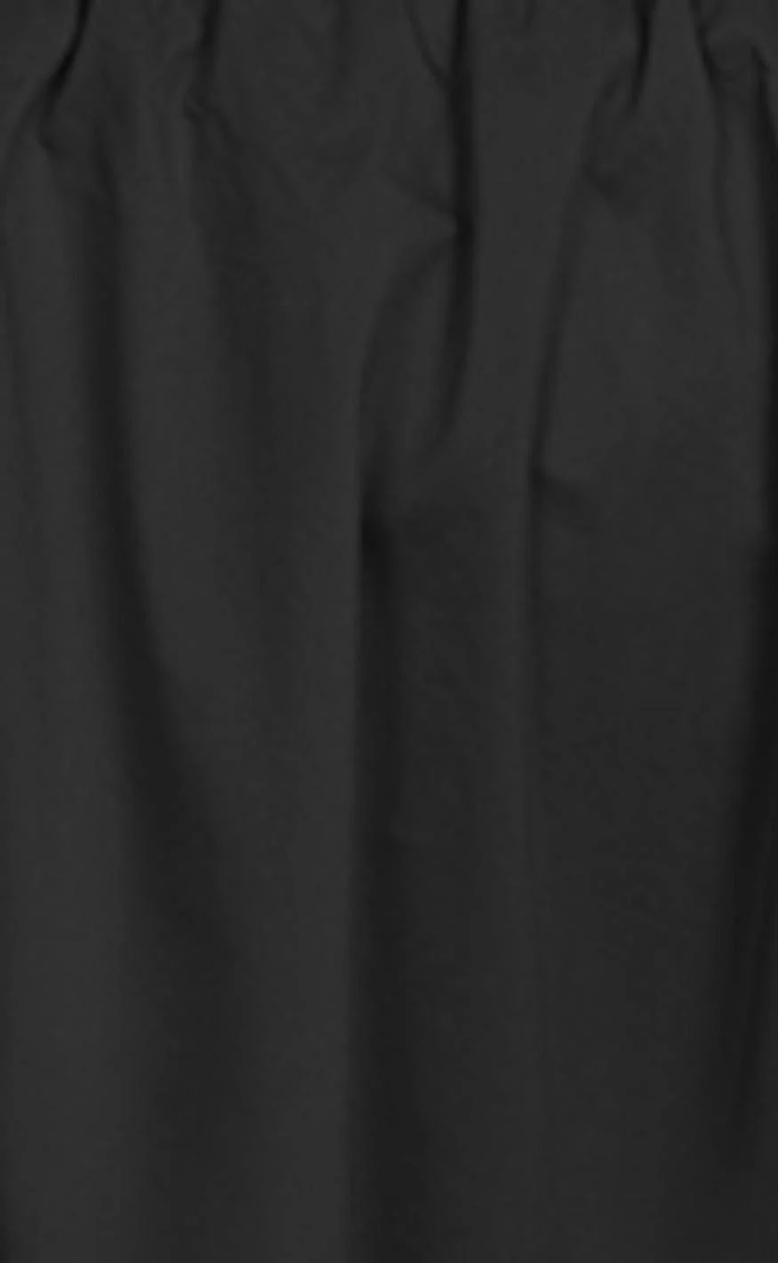 Neo Noir Nederdel - Yara Poplin - Black - Image 7