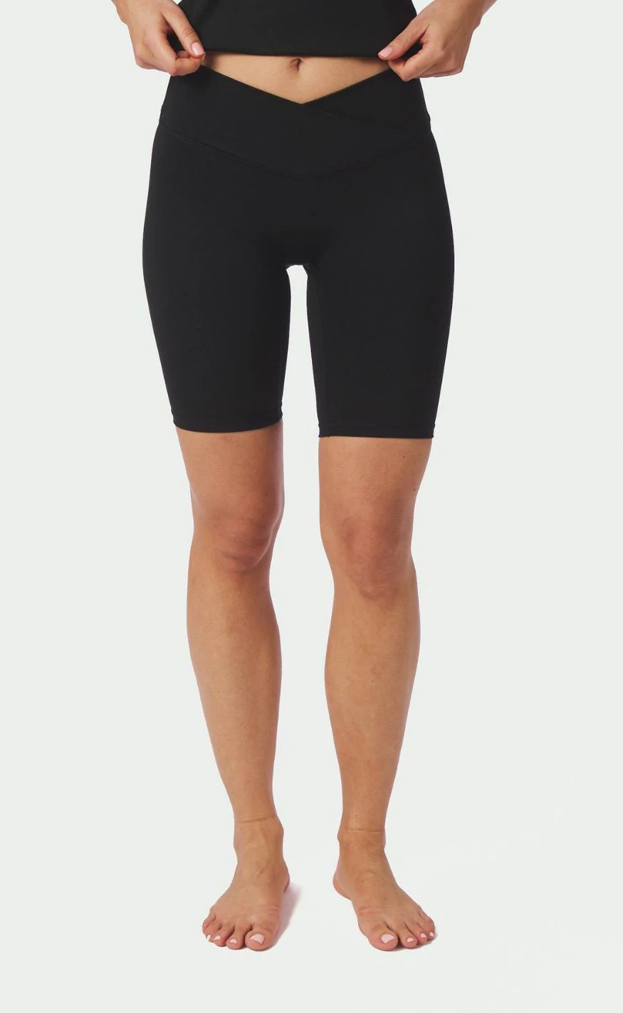 Neo Noir Shorts - Lea Wrap - Black - Image 2