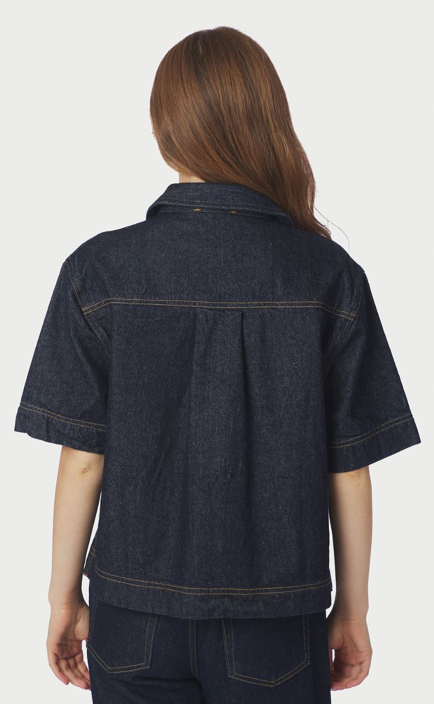 Neo Noir Skjorte - Tiki Denim - Dark Blue - Image 4