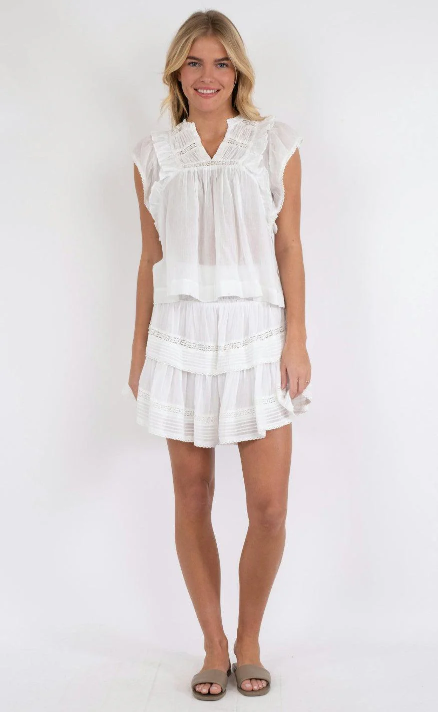 Neo Noir Top - Jayla - White - Image 9