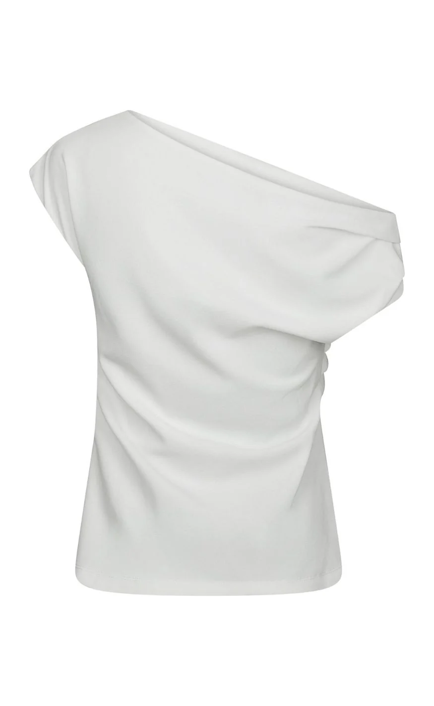 Neo Noir Top - Mabelle - White - Image 3