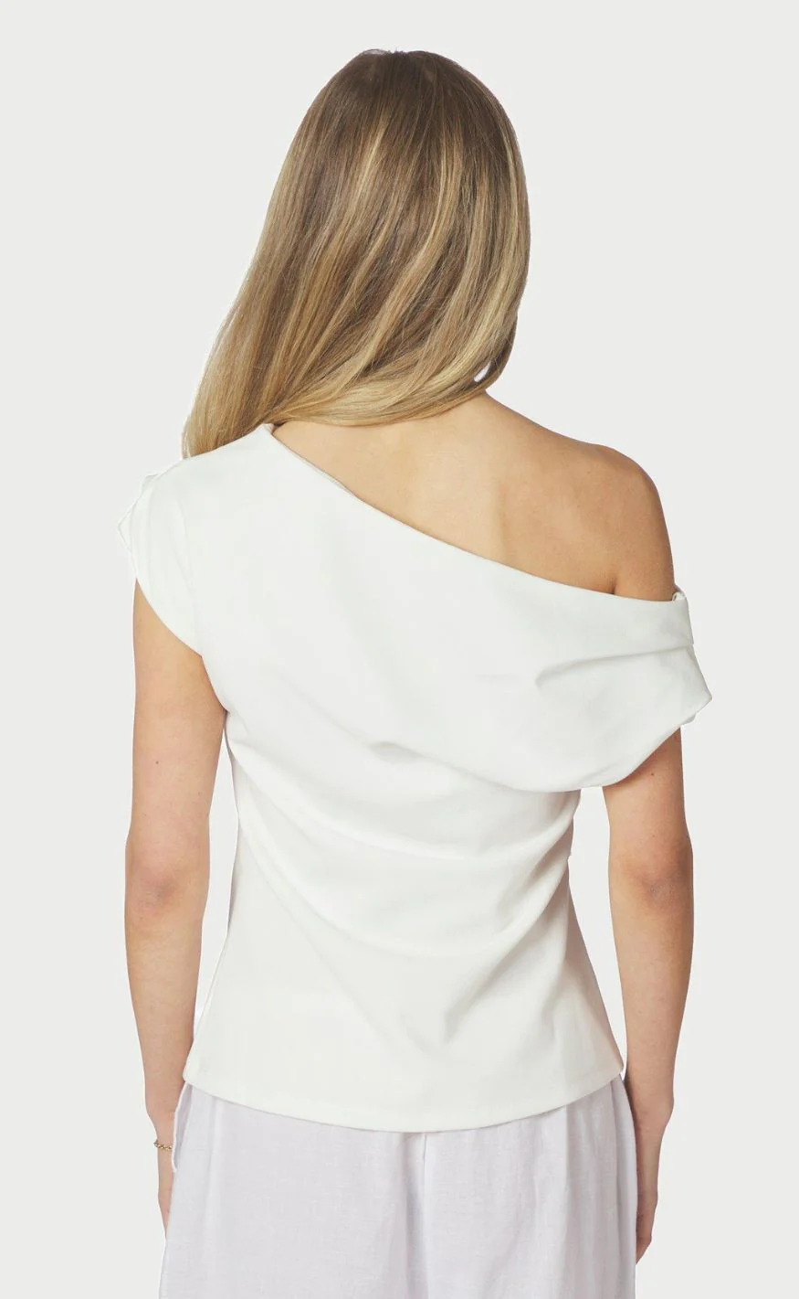 Neo Noir Top - Mabelle - White - Image 4