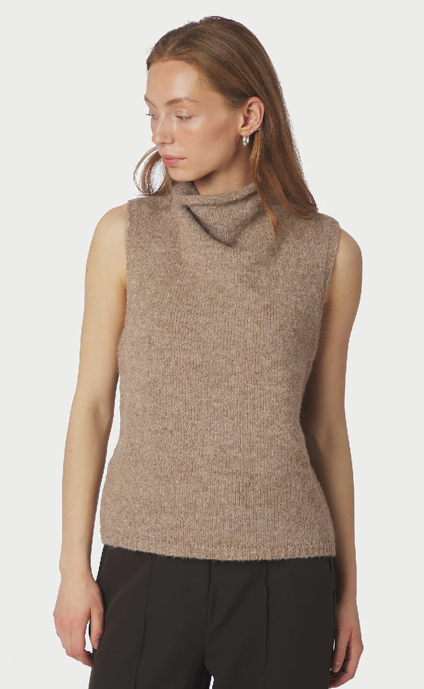 Neo Noir Top - Odelia - Dark Sand - Image 2