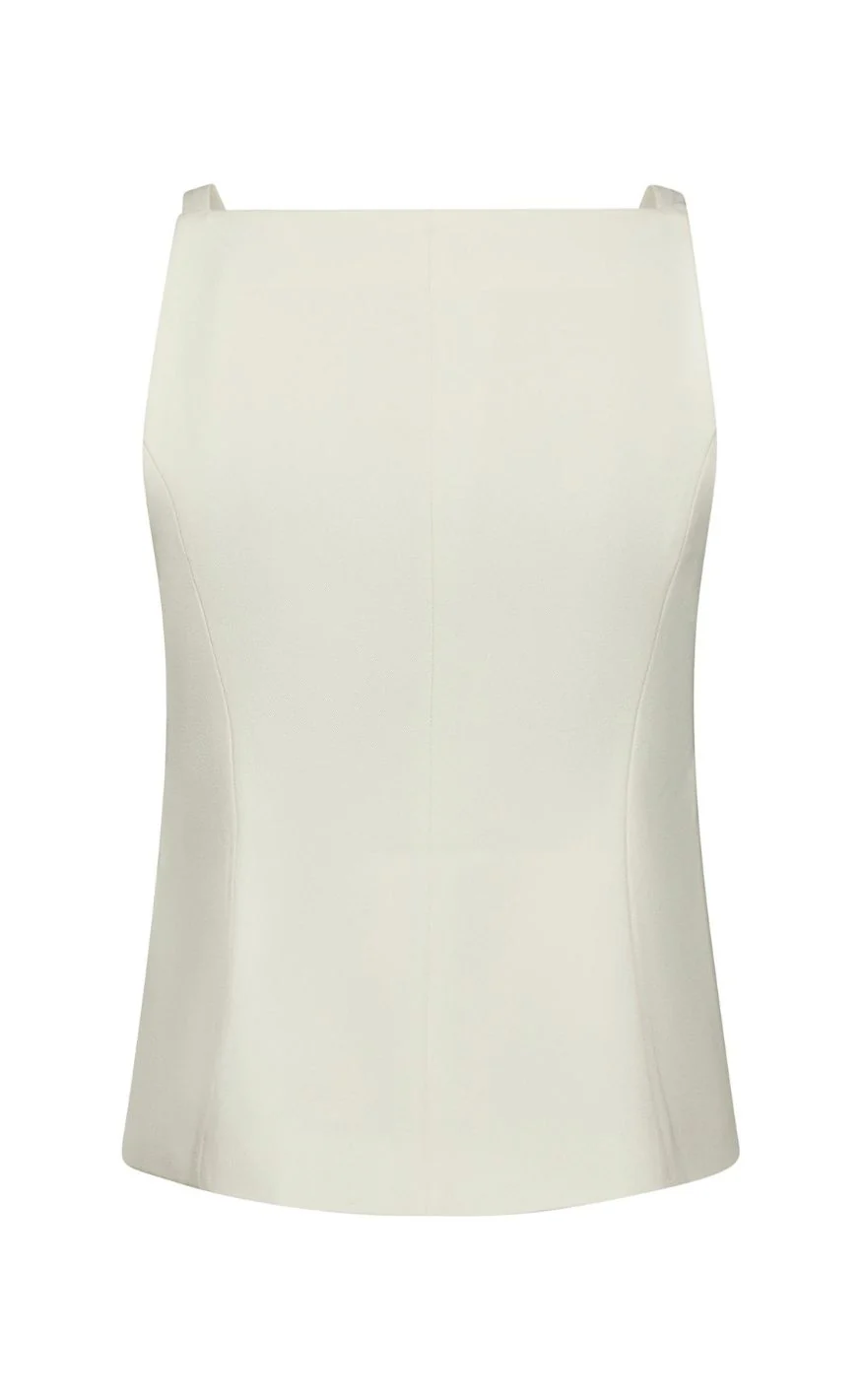 Neo Noir Vest - Kylie Structure - Off White - Image 3