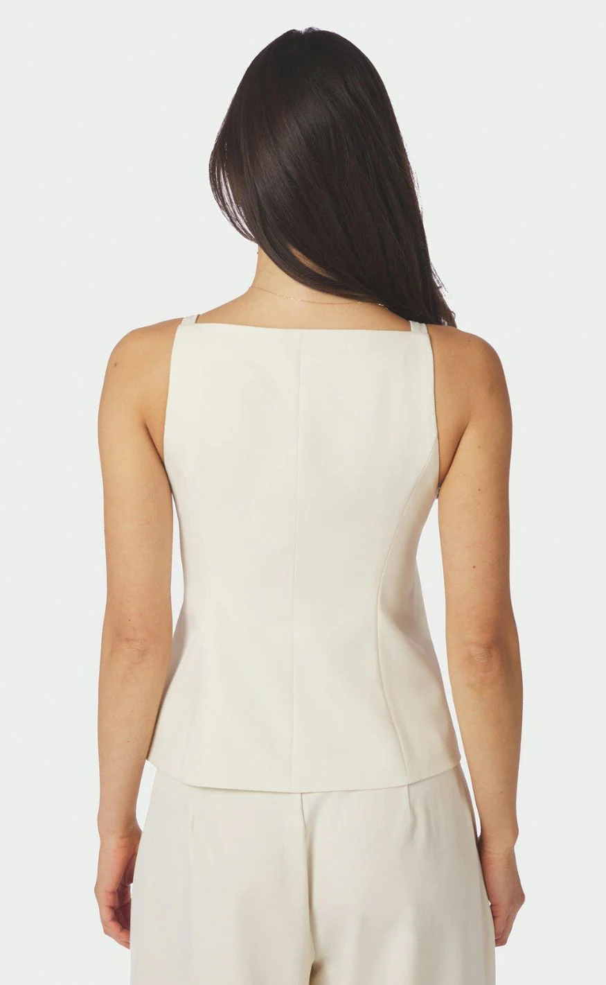 Neo Noir Vest - Kylie Structure - Off White - Image 4