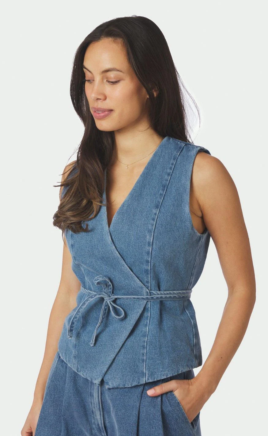 Neo Noir Vest - Samara - Blue - Image 2