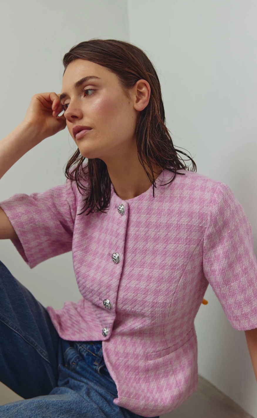Noella Blazer - Kasundra - Baby Pink - Image 6