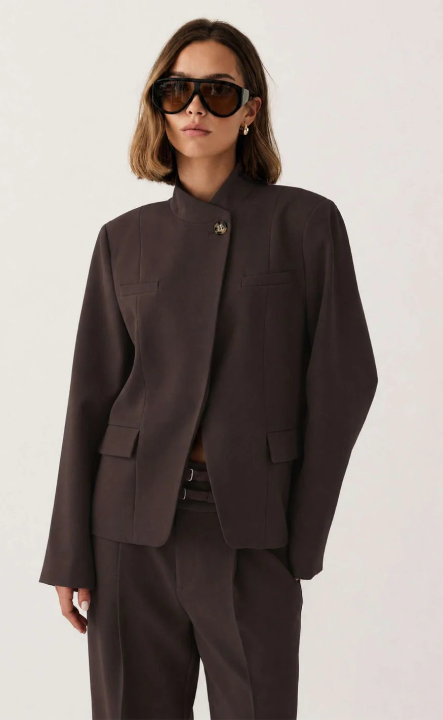 Noella Blazer - Monique - Chocolate - Image 2