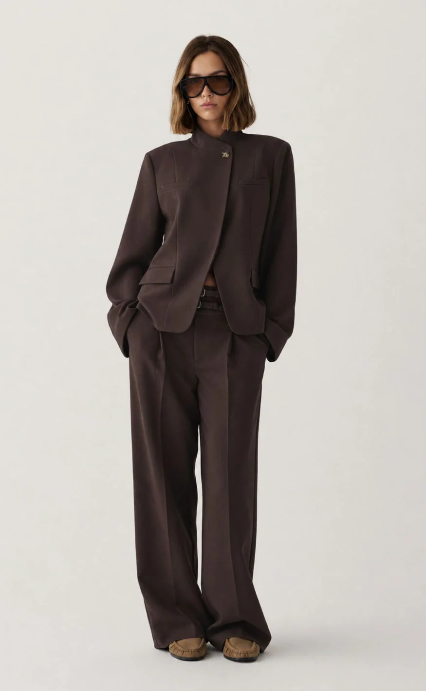 Noella Blazer - Monique - Chocolate - Image 3