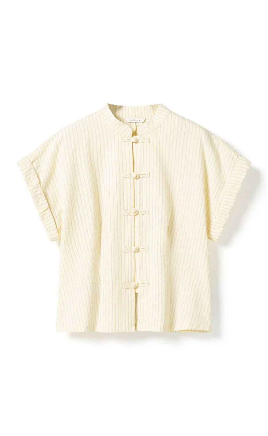 Noella top - N-Norma - Etta Butter Stripe - Image 2