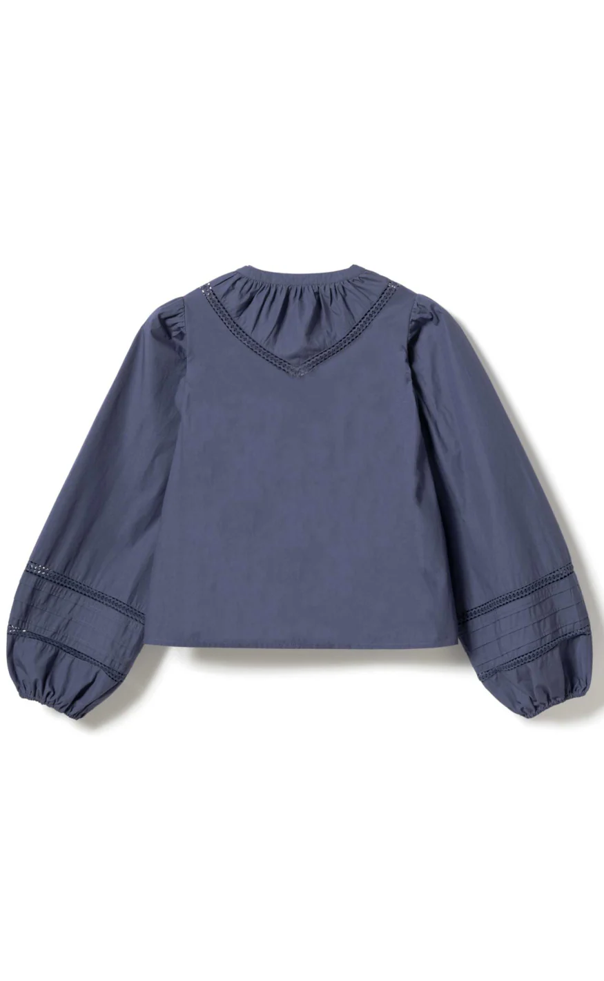 Noella Bluse - Maceline - Dusty Blue - Image 2