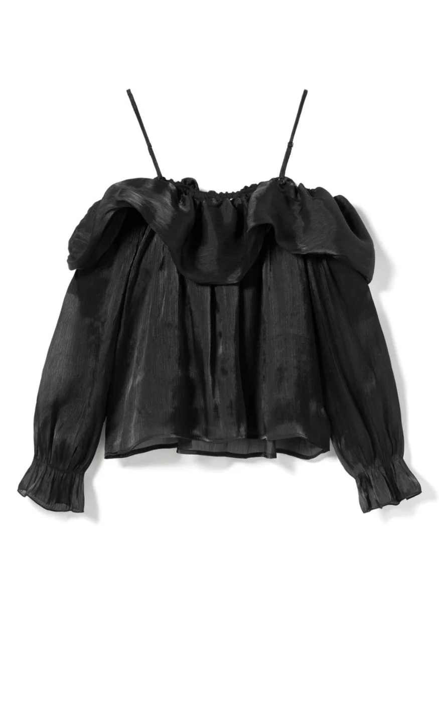 Noella Bluse - Miya - Black - Image 2