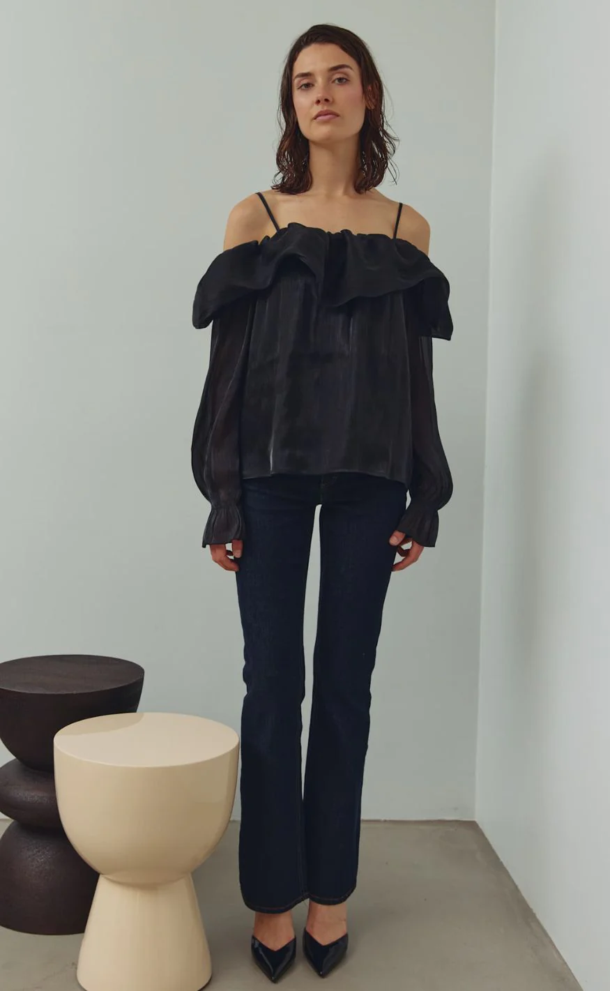 Noella Bluse - Miya - Black - Image 4
