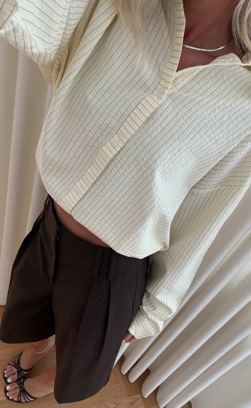 Noella Bluse - N-Nila - Etta Butter Stripe - Image 3