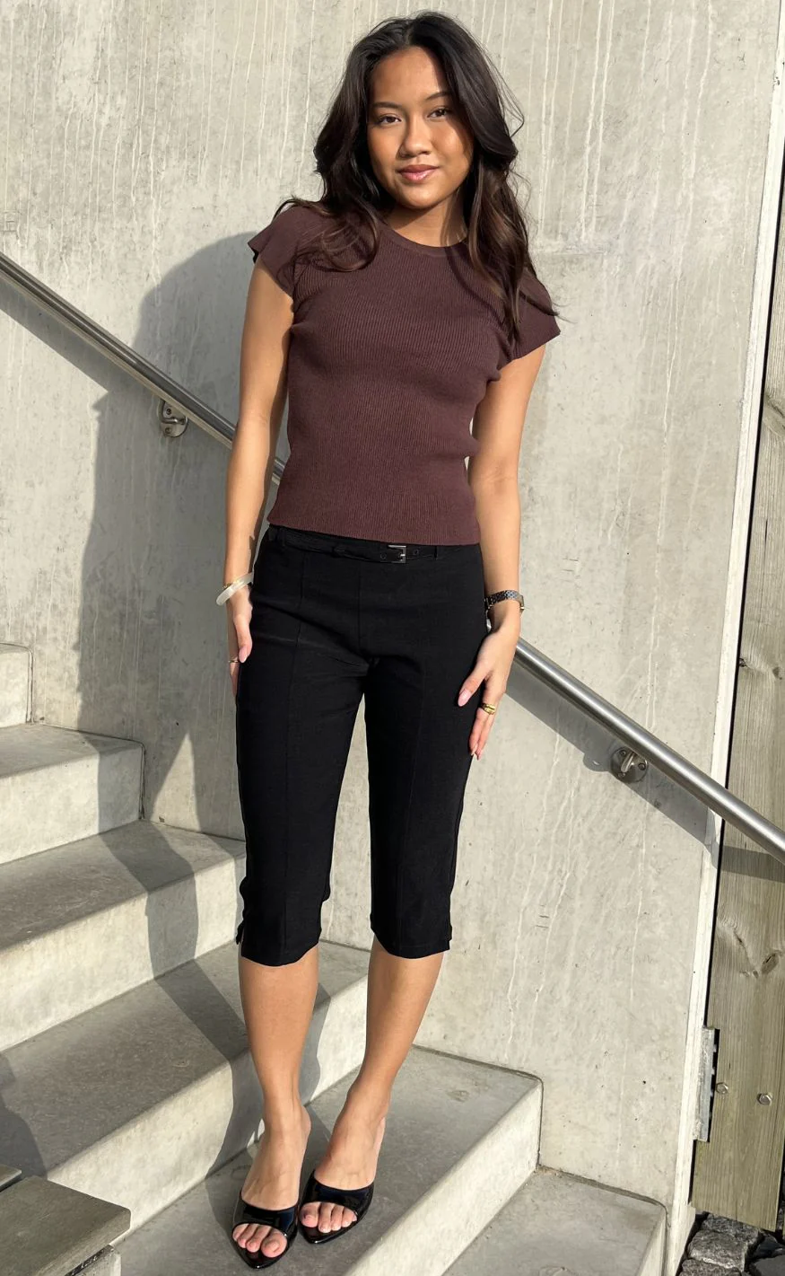 Noella Bukser - Linza Capris - Black - Image 13