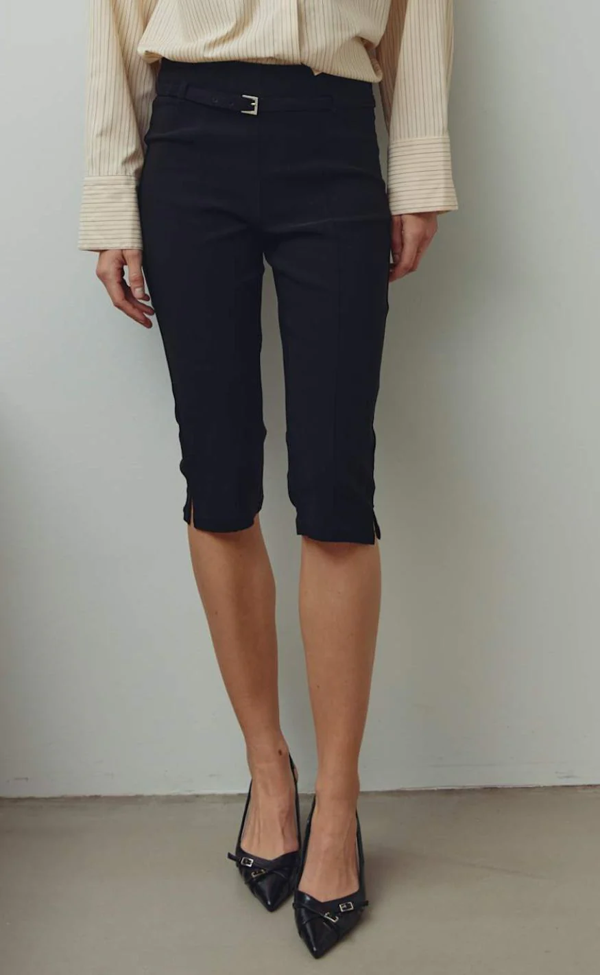 Noella Bukser - Linza Capris - Black - Image 9