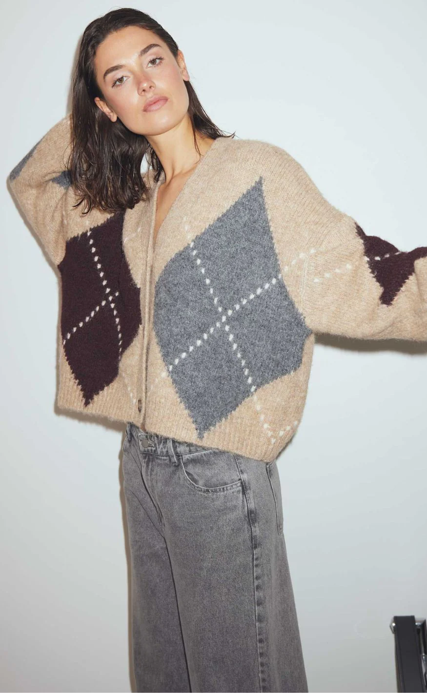 Noella Cardigan - Laiana - Sand Melange - Image 6