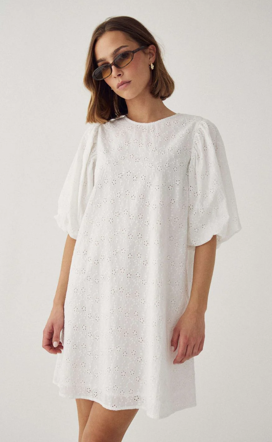 Noella Kjole - Pastis Short - White