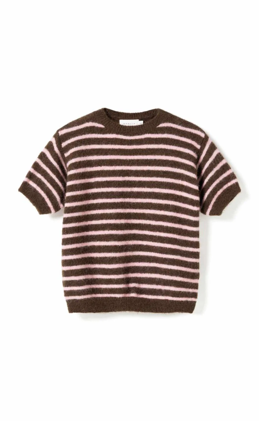 Noella Strik - Monikah - Brown Rose Stripe