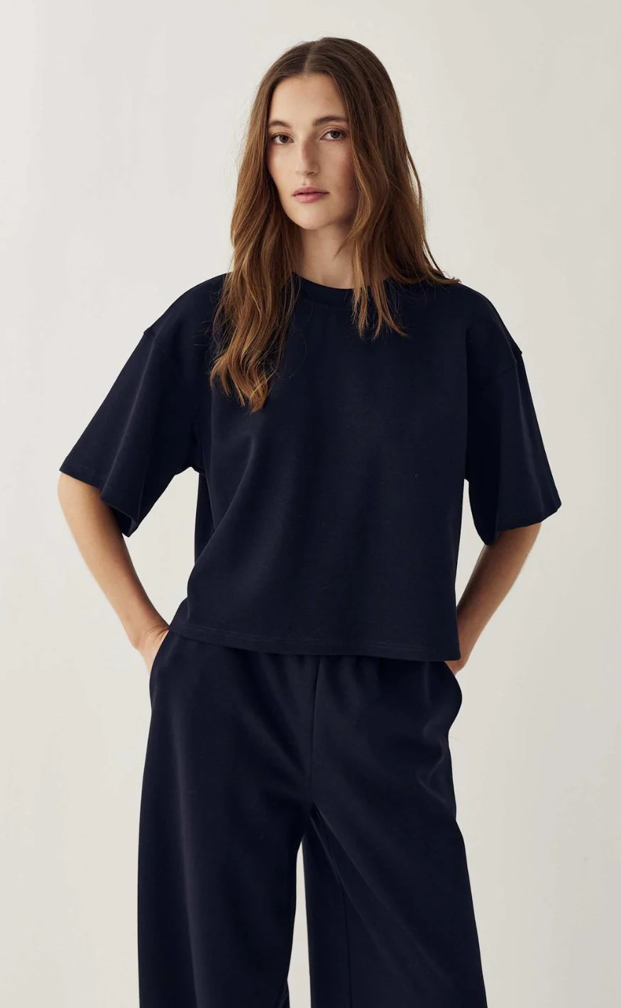 Noella T-Shirt - Maple - Navy - Image 2