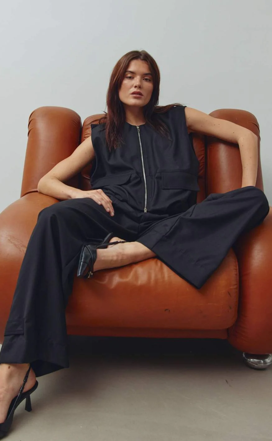 Noella Vest - Melany - Black - Image 3