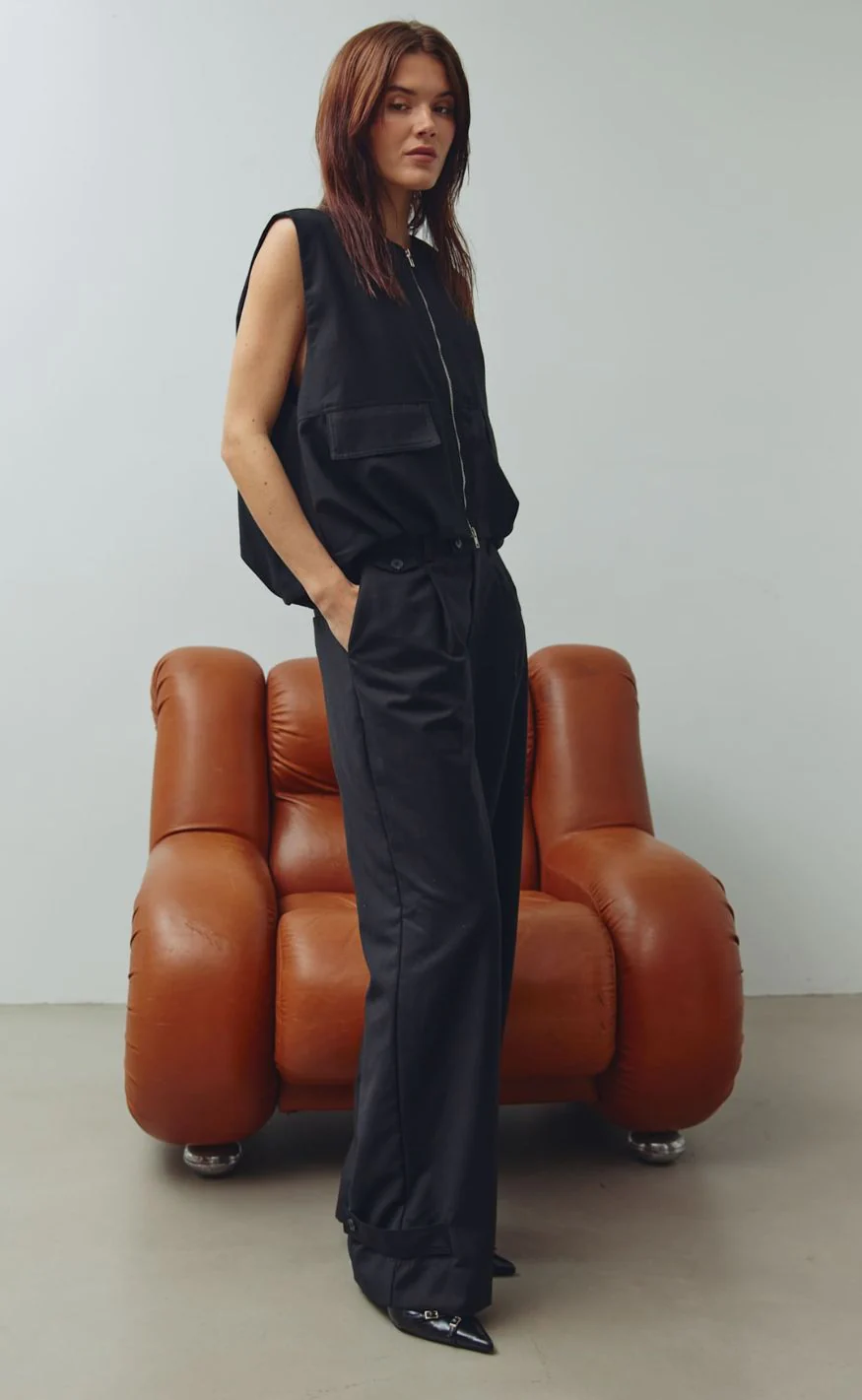 Noella Vest - Melany - Black - Image 4