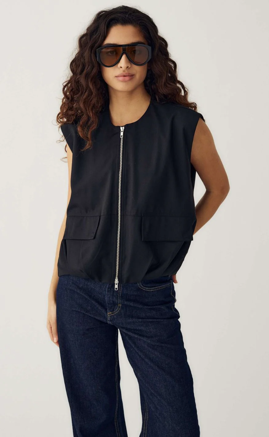 Noella Vest - Melany - Black - Image 7