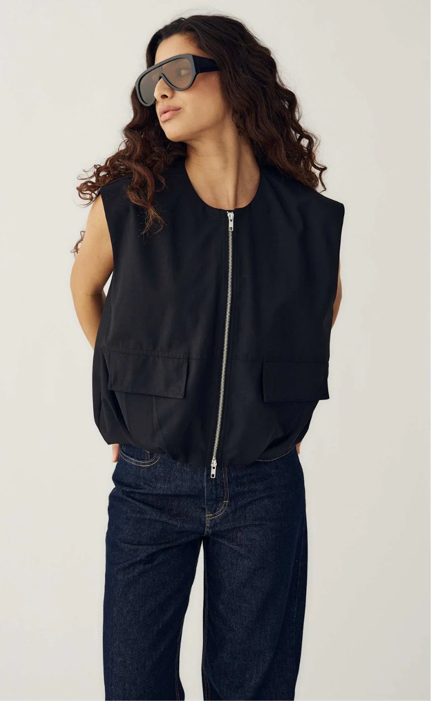 Noella Vest - Melany - Black - Image 8