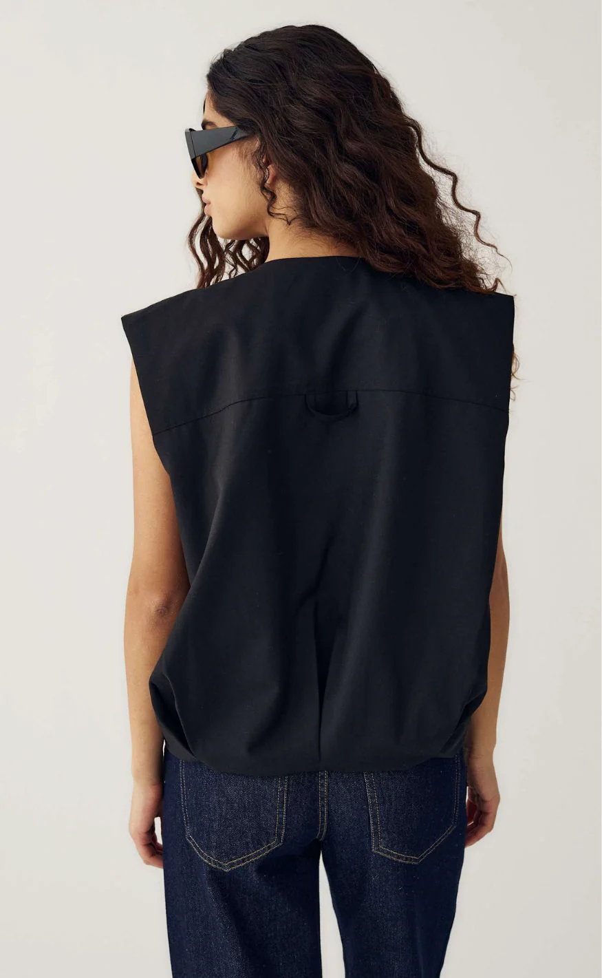 Noella Vest - Melany - Black - Image 9
