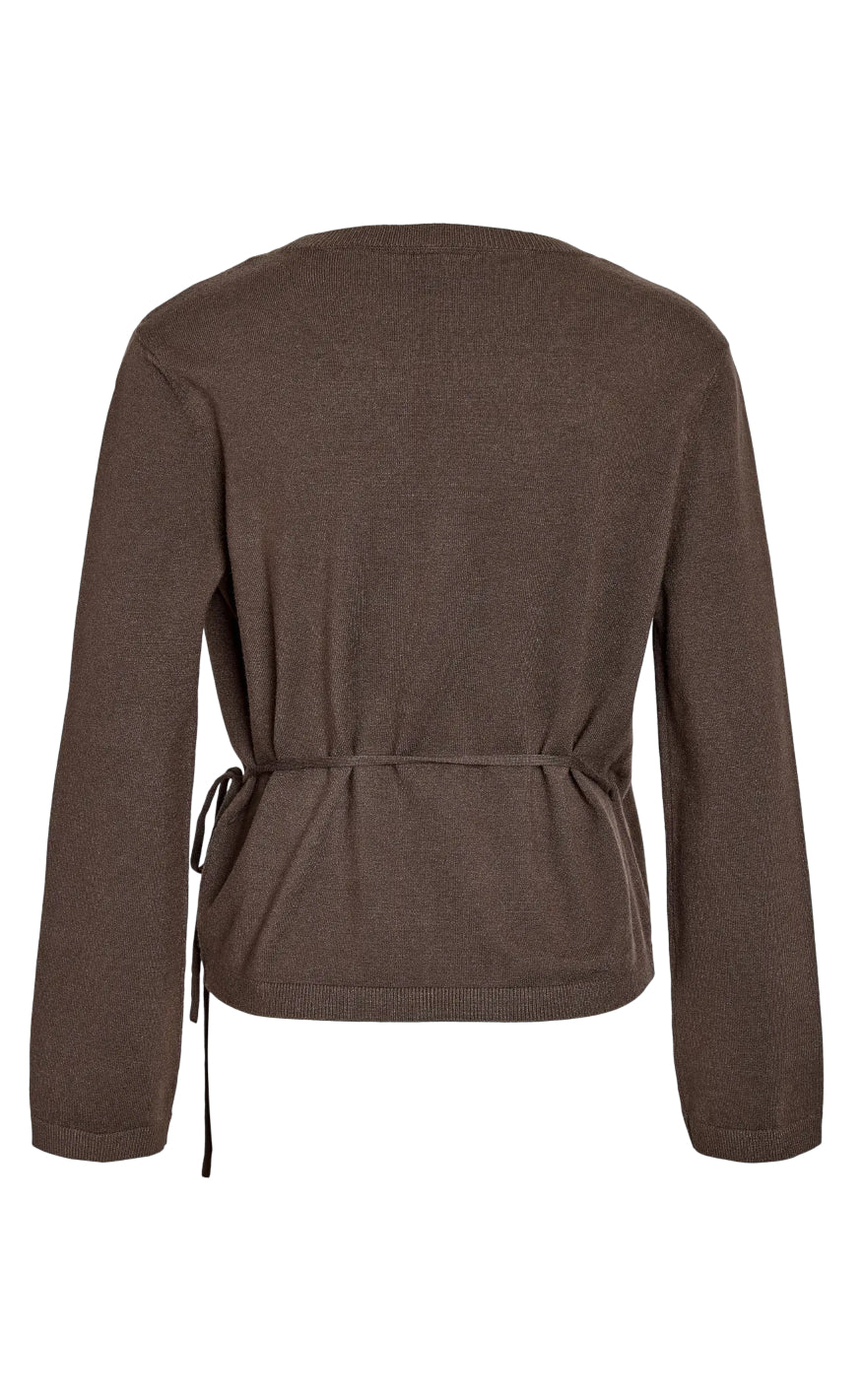 Noisy May Cardigan - Shyla - Chocolate Brown - Image 3
