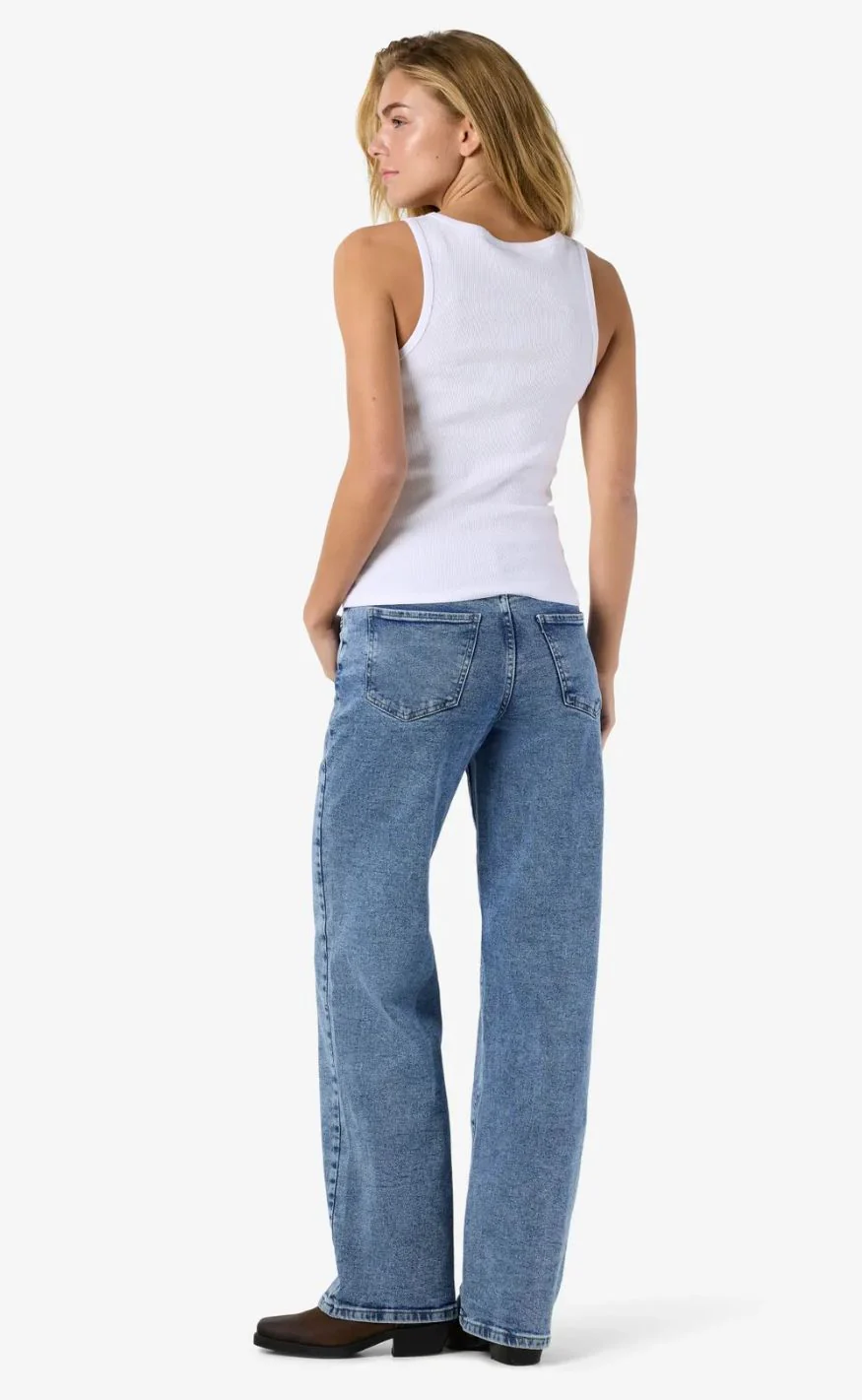 Noisy May Top - Maya Regular Tank - Bright White - Image 4