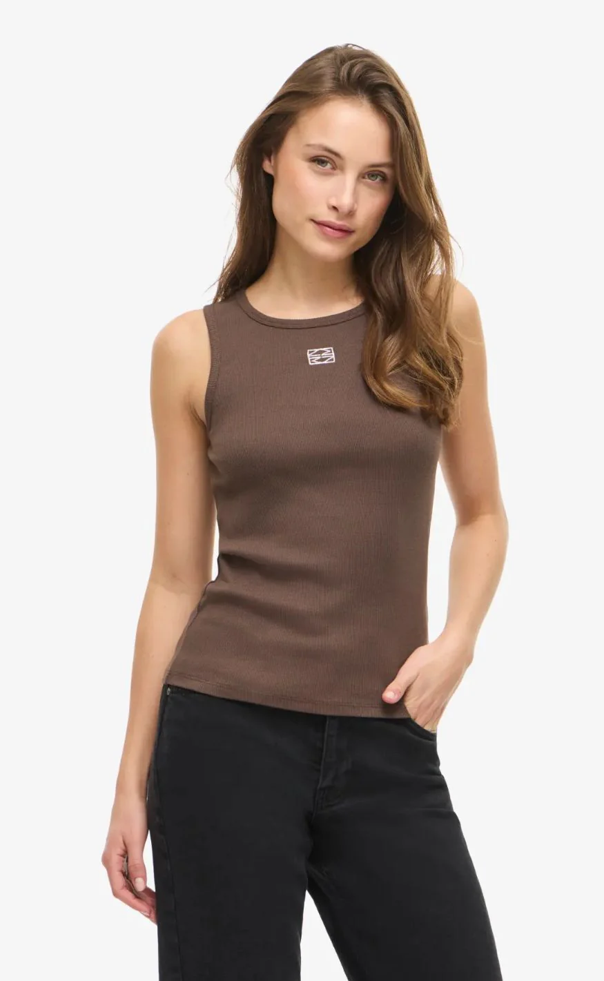 Noisy May Top - Maya - Chocolate Brown - Image 4