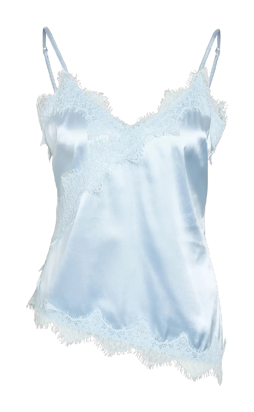 Noisy May Top - Sofie Satin - Cerulean - Image 2