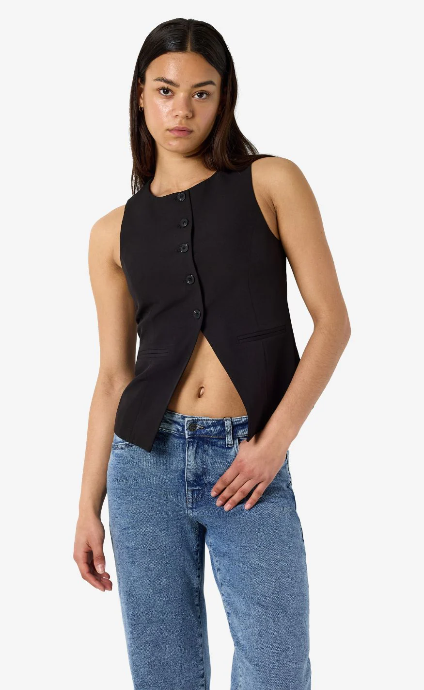 Noisy May Vest - Maile - Black - Image 5