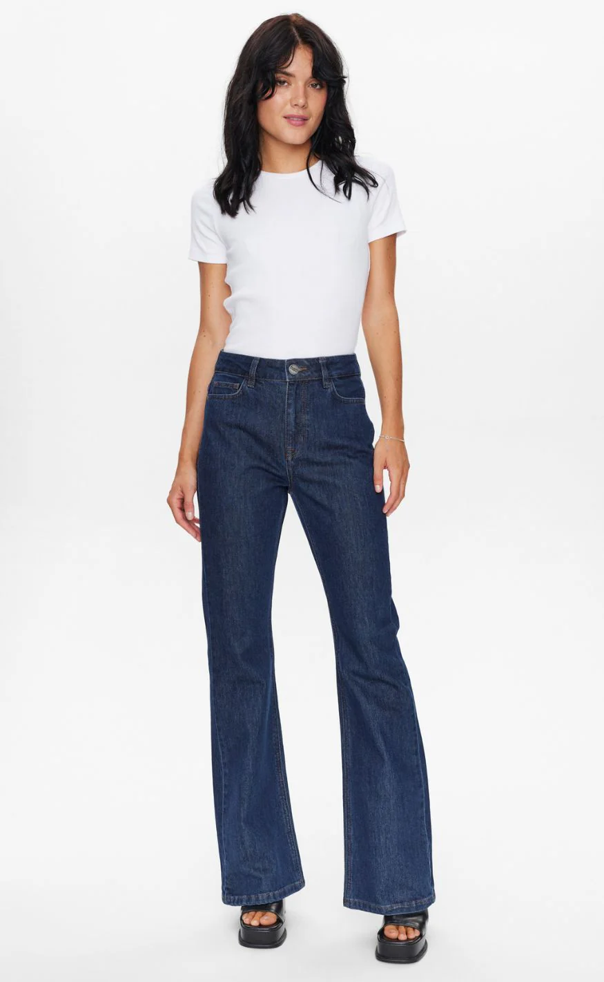 Nümph Bukser - London - Dark Blue Denim - Image 3