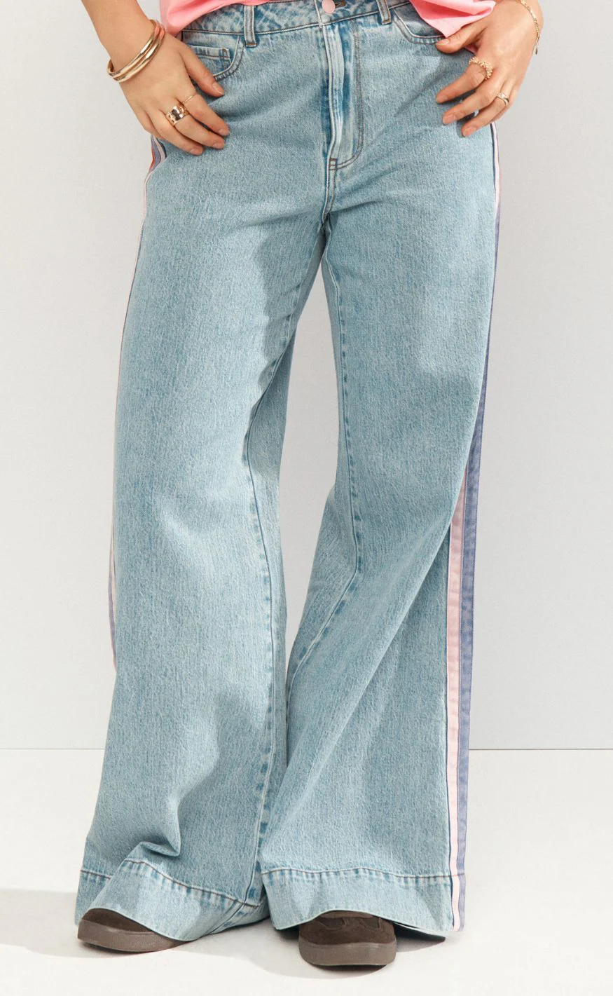 Nümph Bukser - Malaga - Light Blue Denim