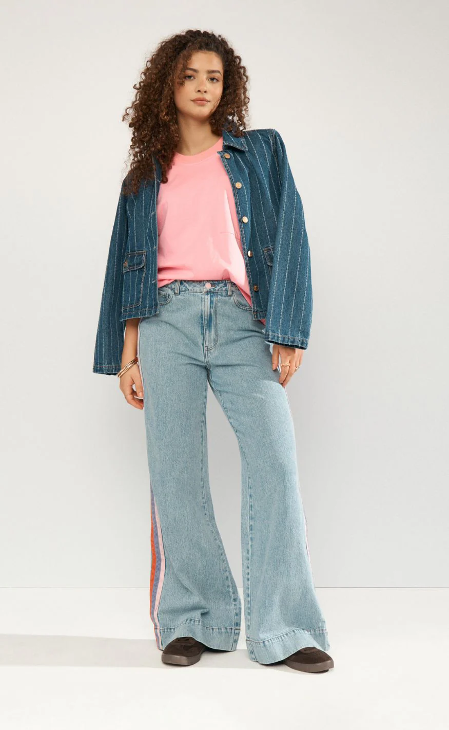 Nümph Bukser - Malaga - Light Blue Denim - Image 3
