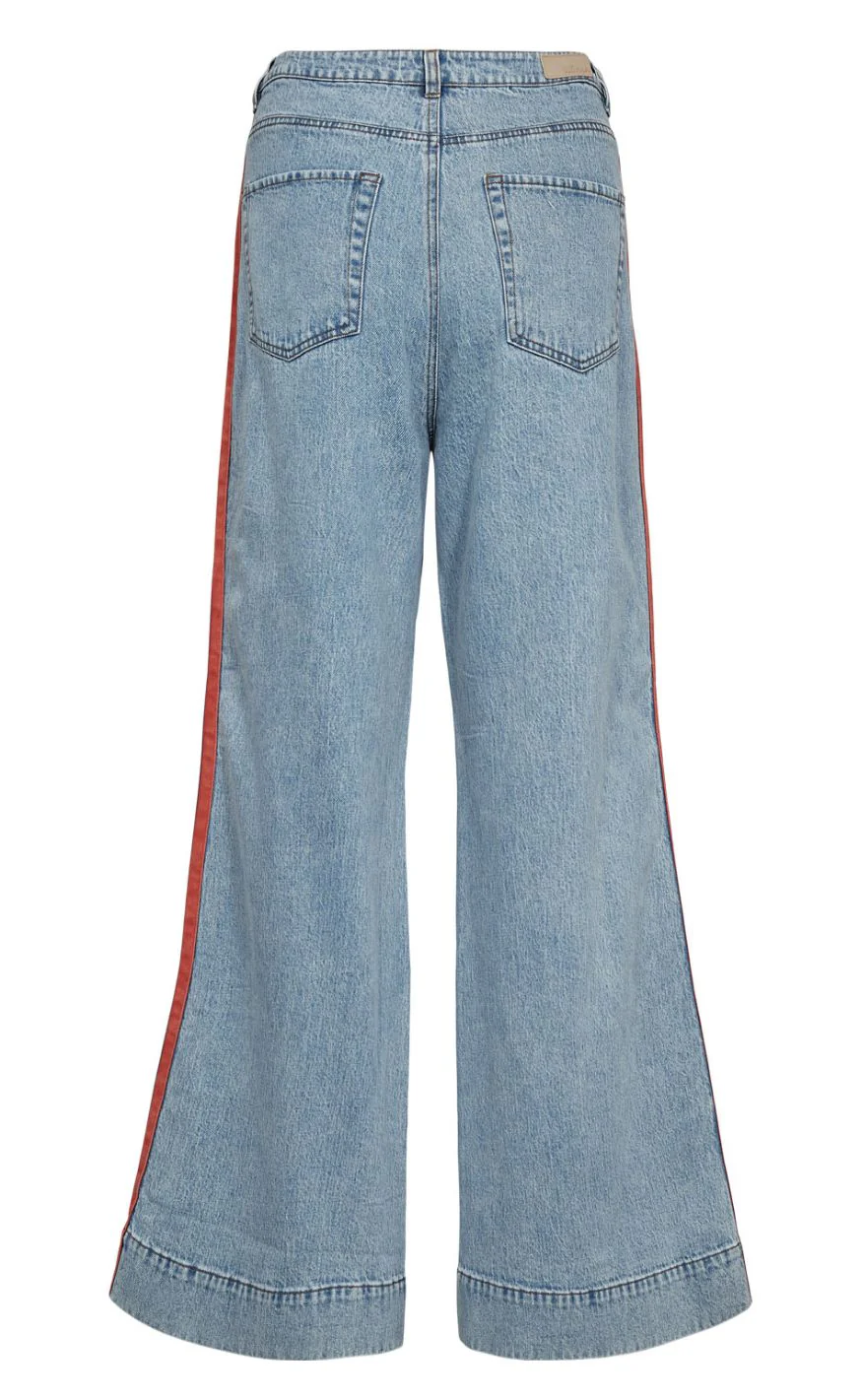 Nümph Bukser - Malaga - Light Blue Denim - Image 5