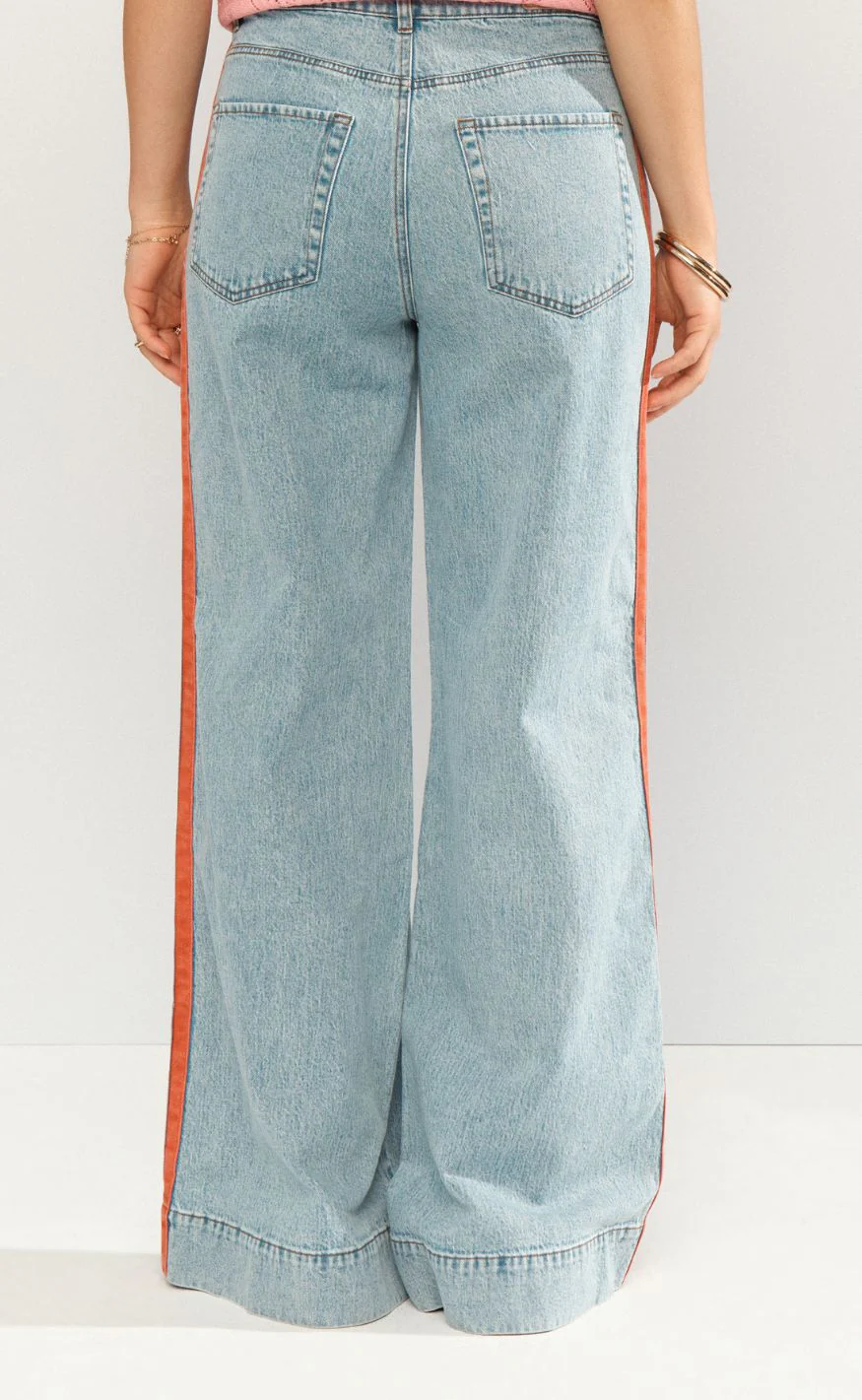 Nümph Bukser - Malaga - Light Blue Denim - Image 6