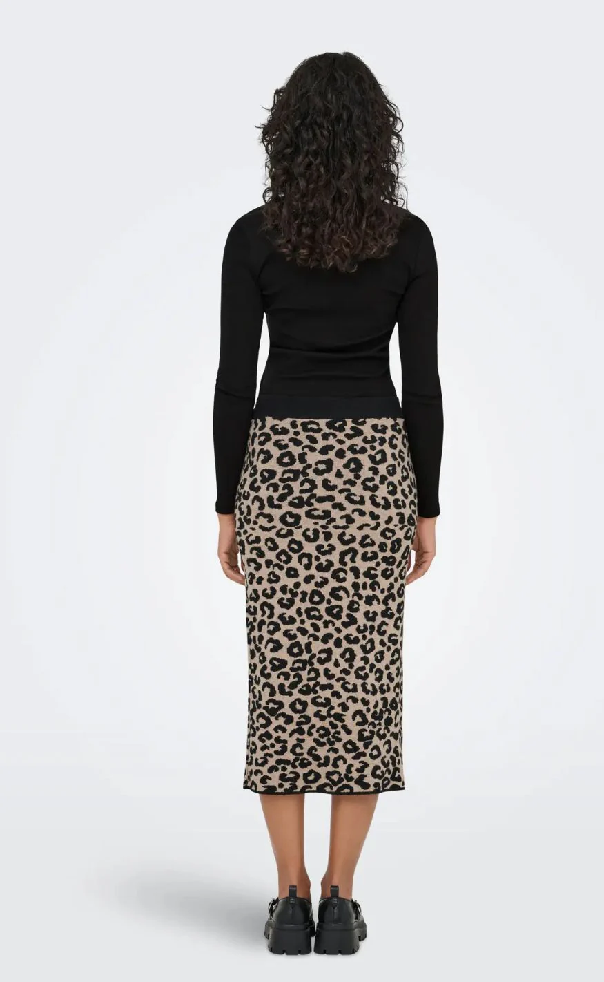 ONLY Bluse - Val O-neck - Black - Image 4