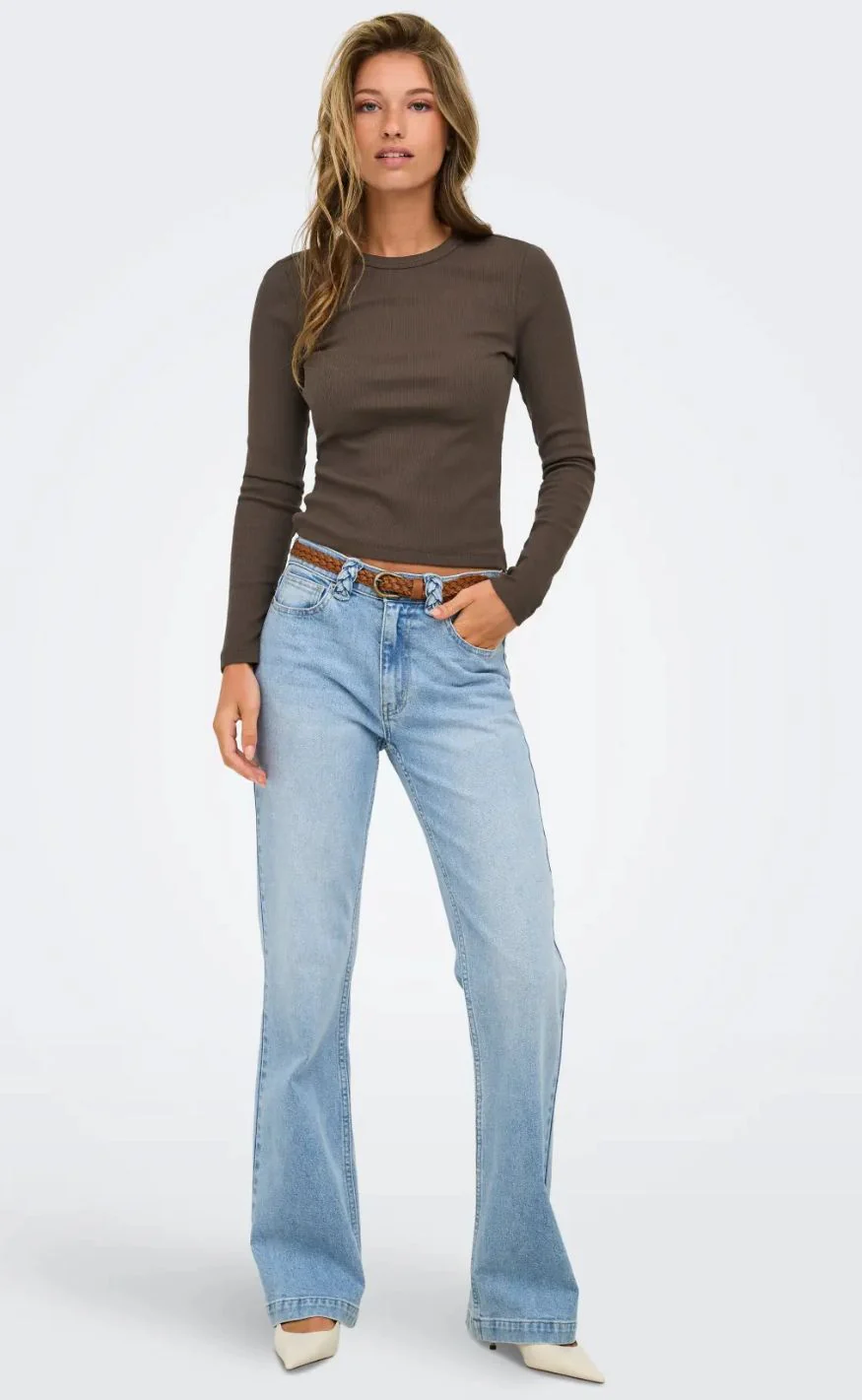 ONLY Bluse - Val O-neck - Bracken - Image 5