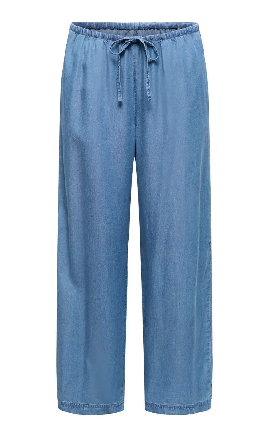 ONLY Bukser - Charis - Medium Blue Denim