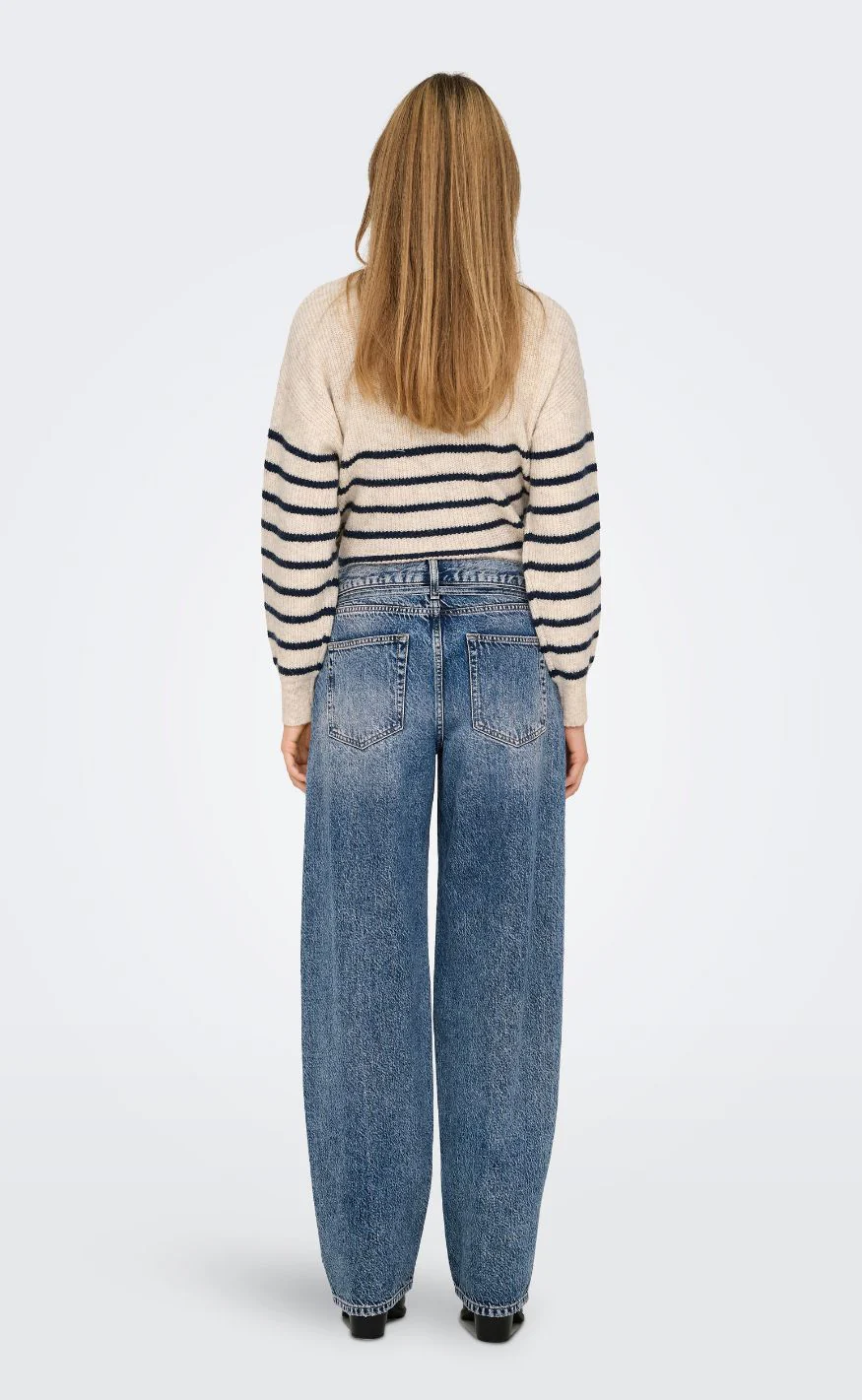 ONLY Bukser - Gianna - Medium Blue Denim - Image 5