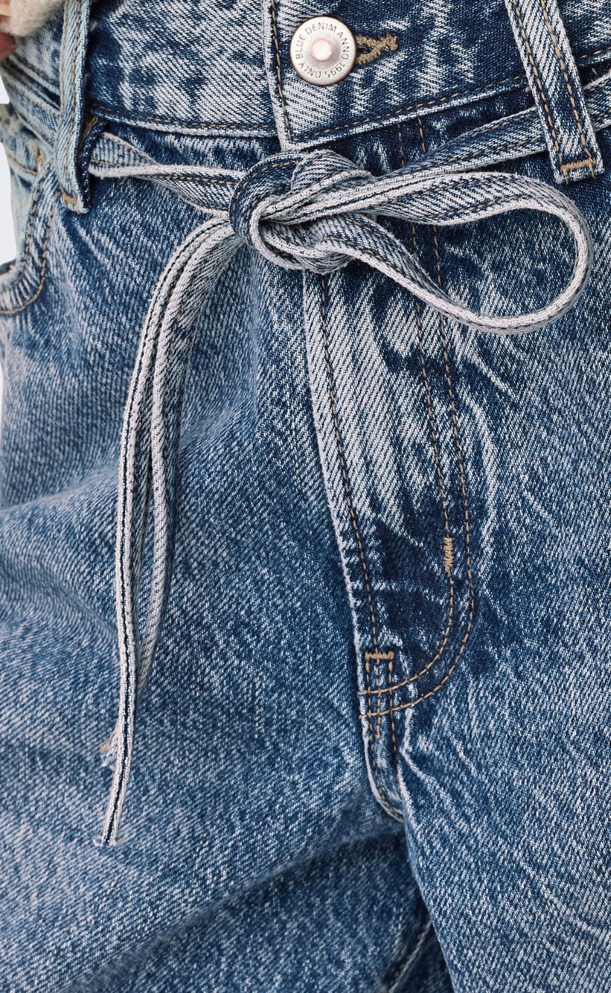 ONLY Bukser - Gianna - Medium Blue Denim - Image 6