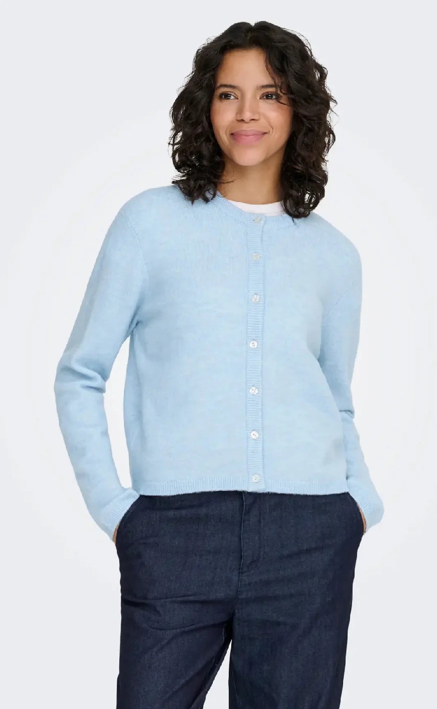ONLY Cardigan - Simoni - Cashmere Blue/Melange - Image 8