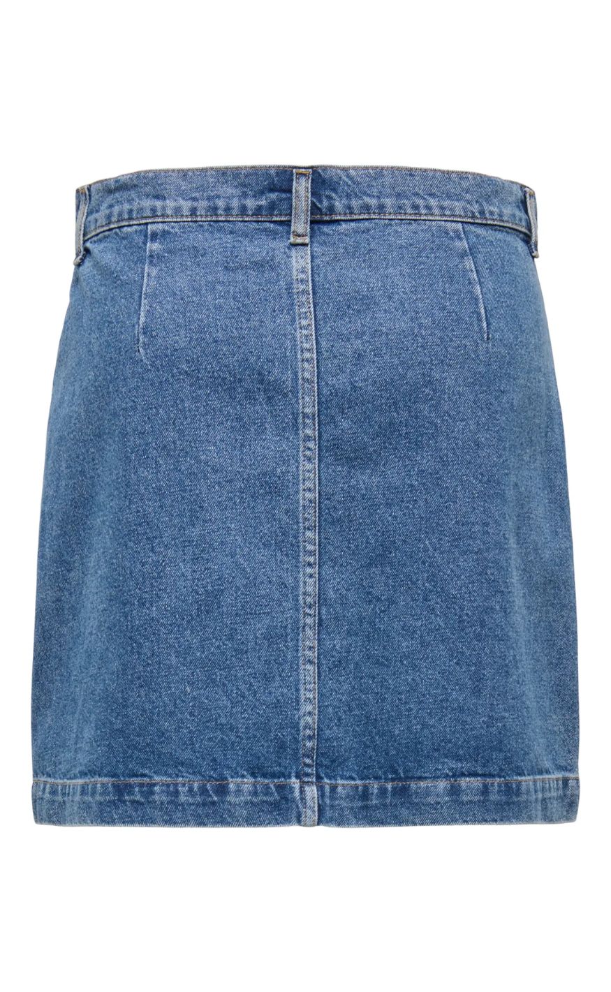ONLY Nederdel - Amazing - Medium Blue Denim - Image 3
